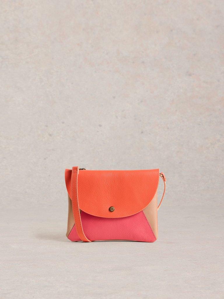 [Smooth mood] / ☆ Pana Bag / White Cocco Coco Double Pouch Crossbody in NATURAL MULTI | White Stuff