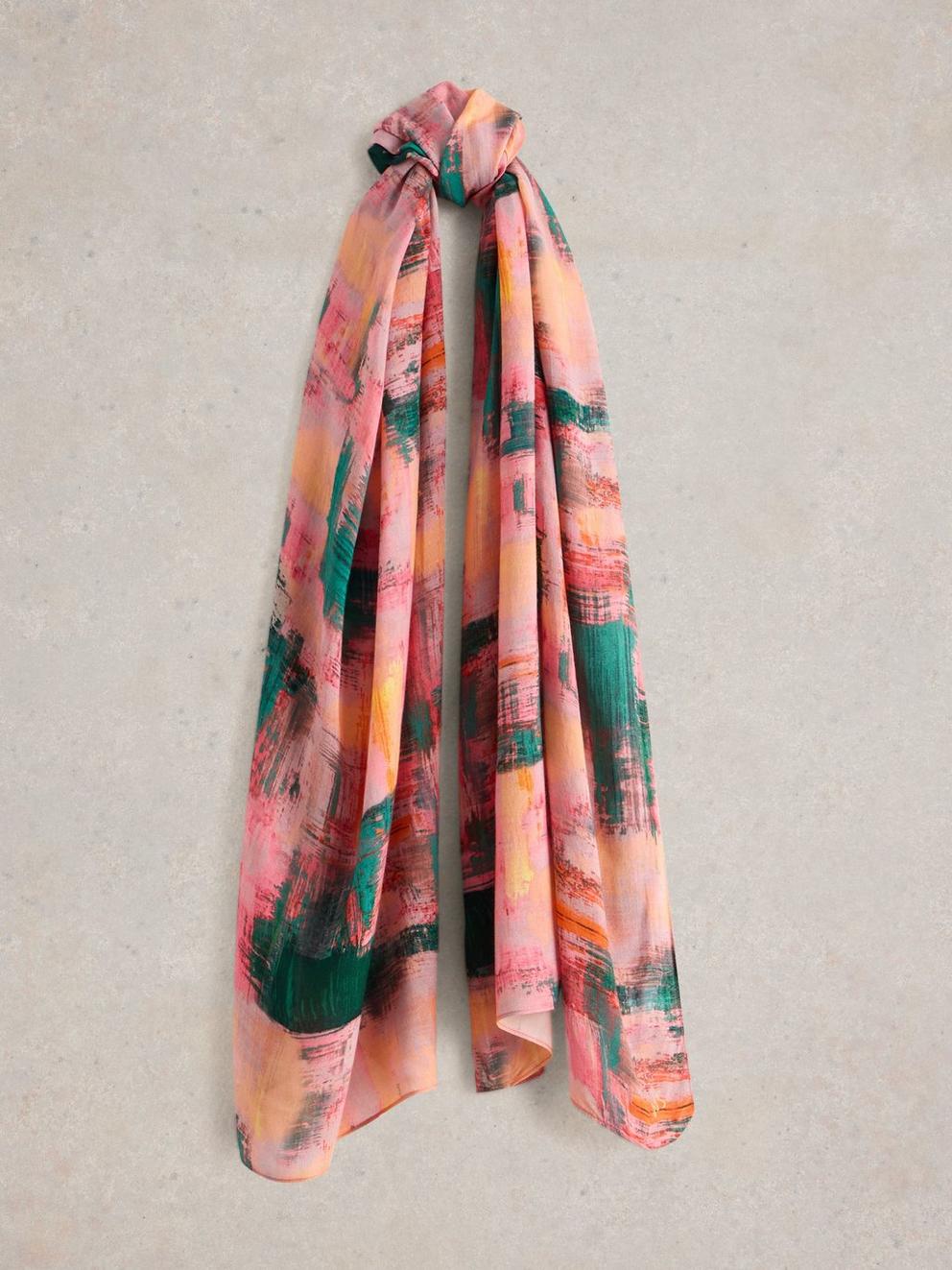 Brush Print Scarf