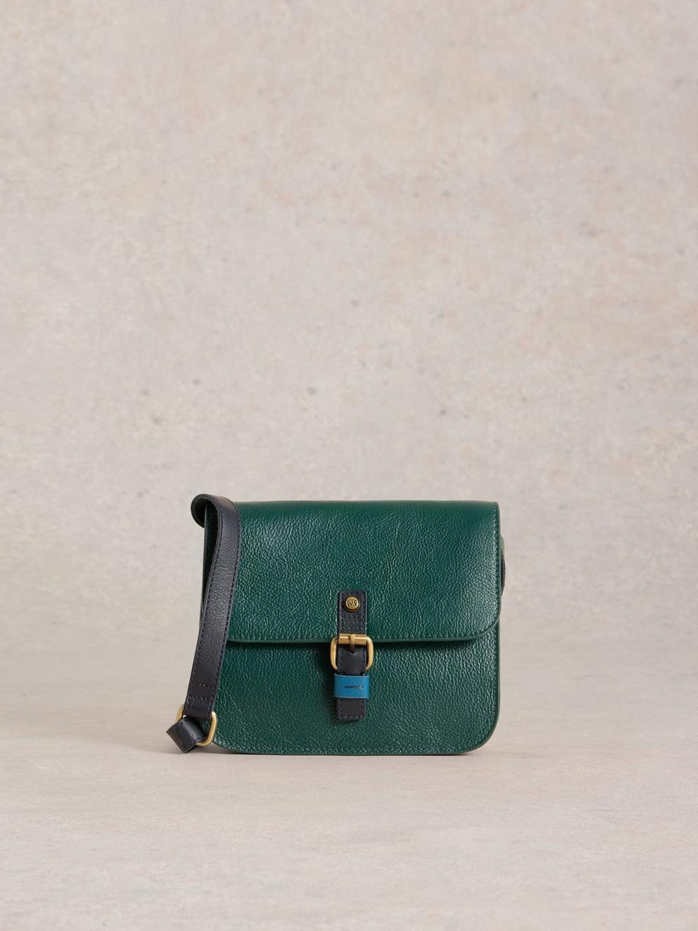 Eve Leather Buckle Satchel