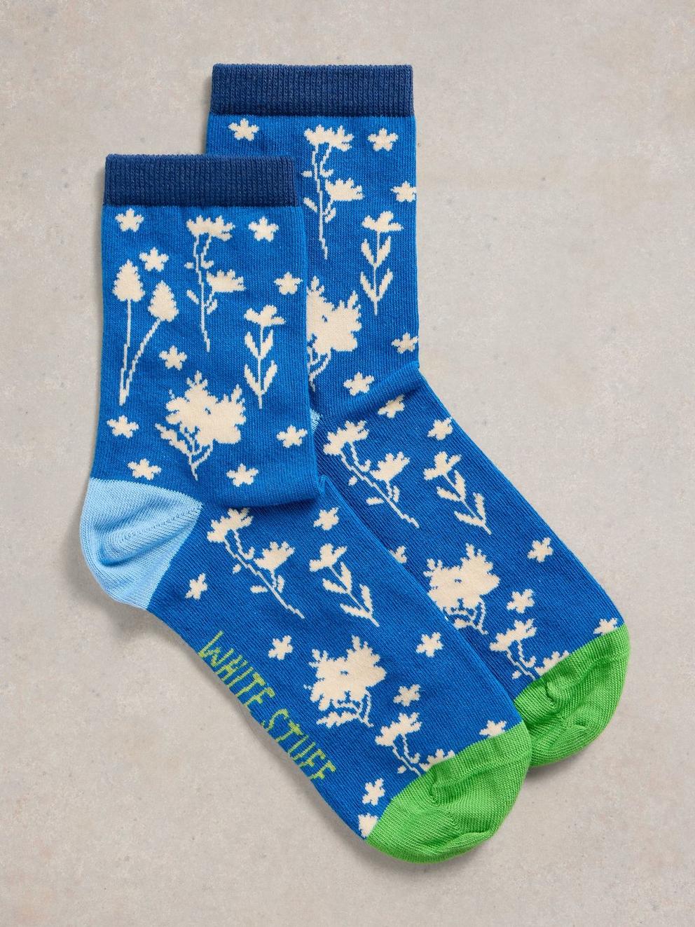 Floral Ankle Sock