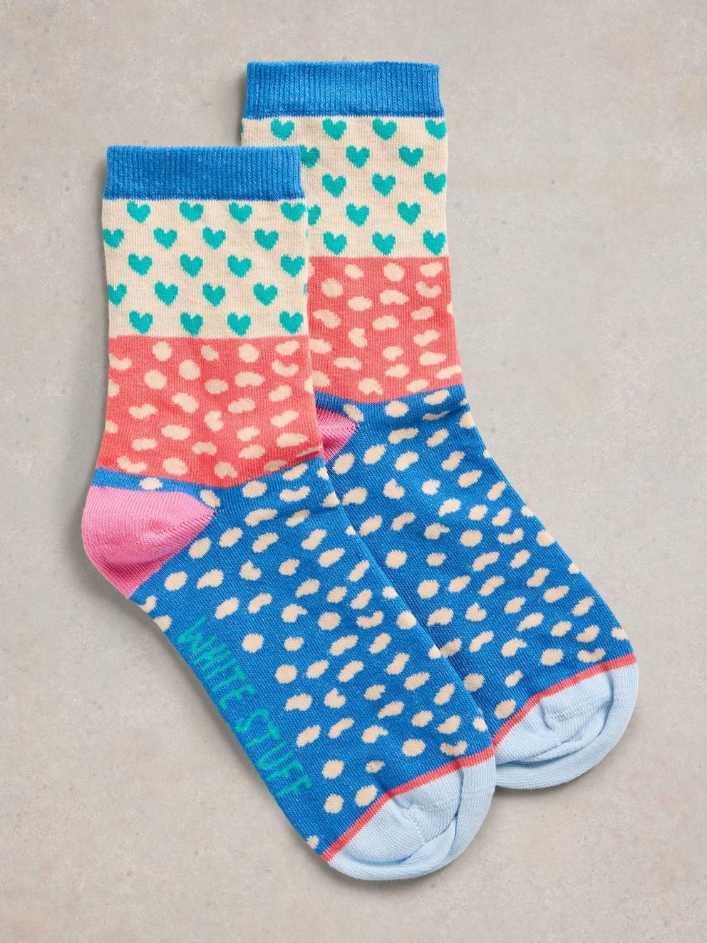 Heart Spot Ankle Sock