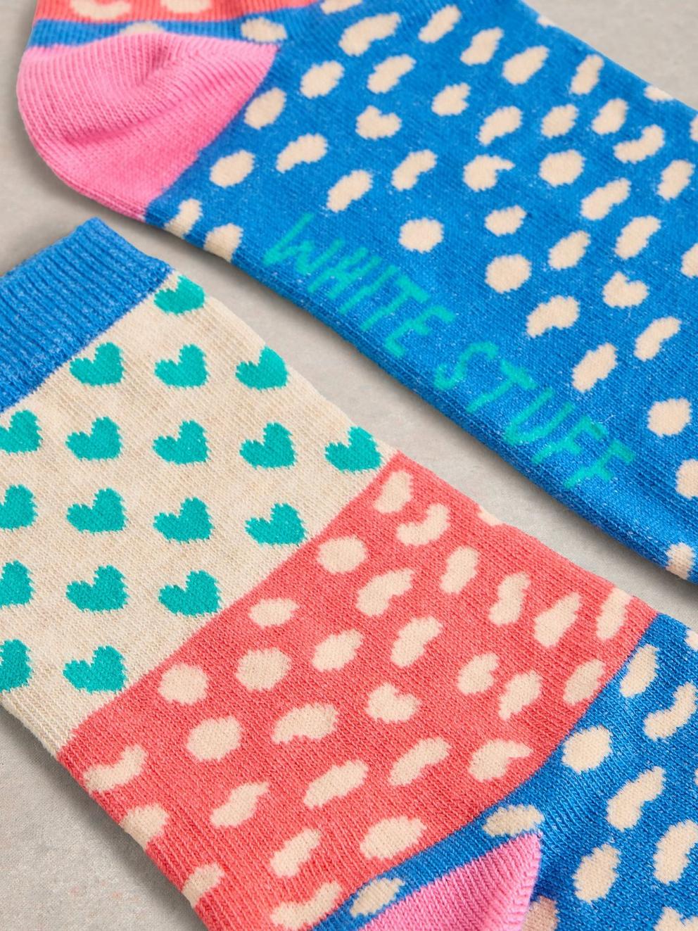 Heart Spot Ankle Sock