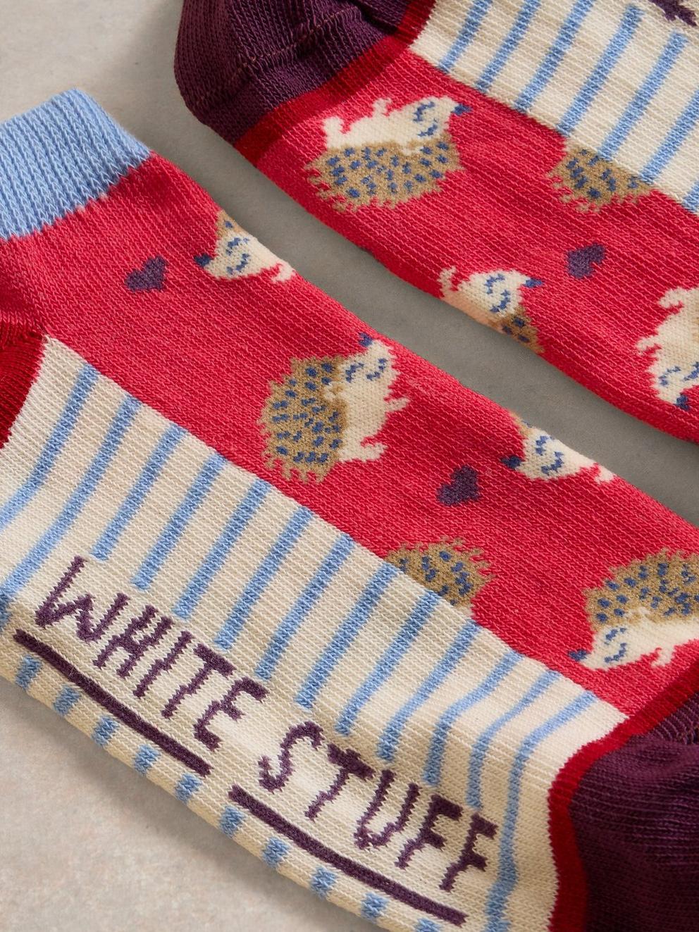 Hedghog Trainer Sock