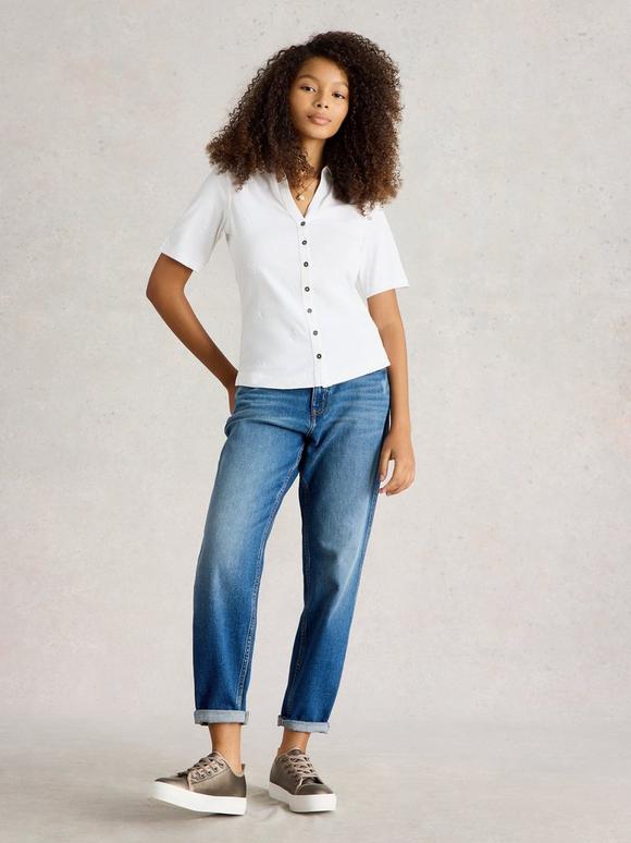 ANNIE EMBROIDERED SHIRT