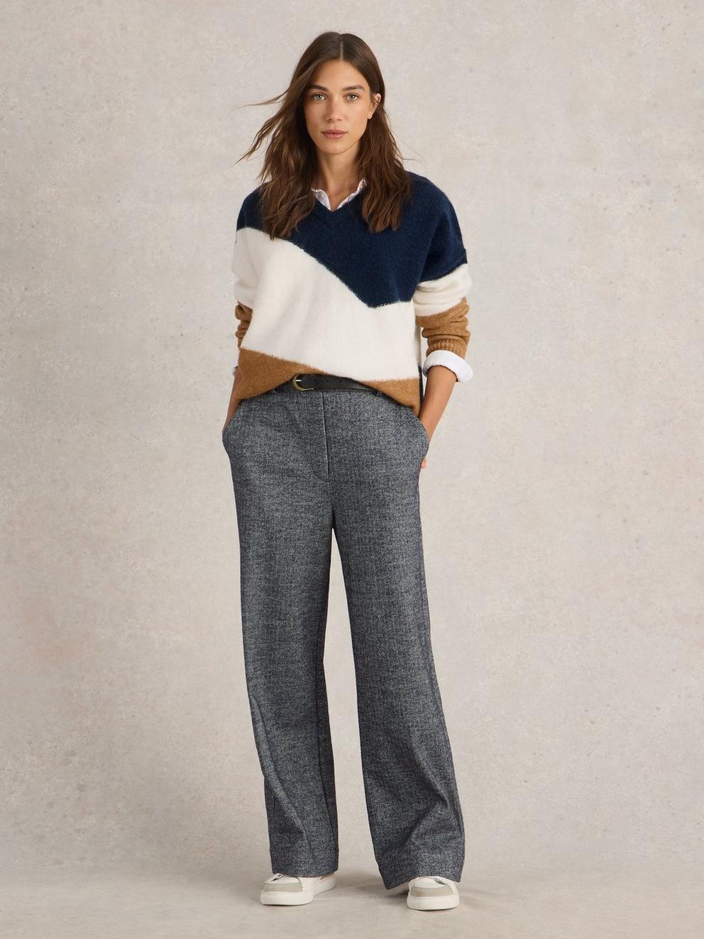 CERIE CHEVRON JUMPER