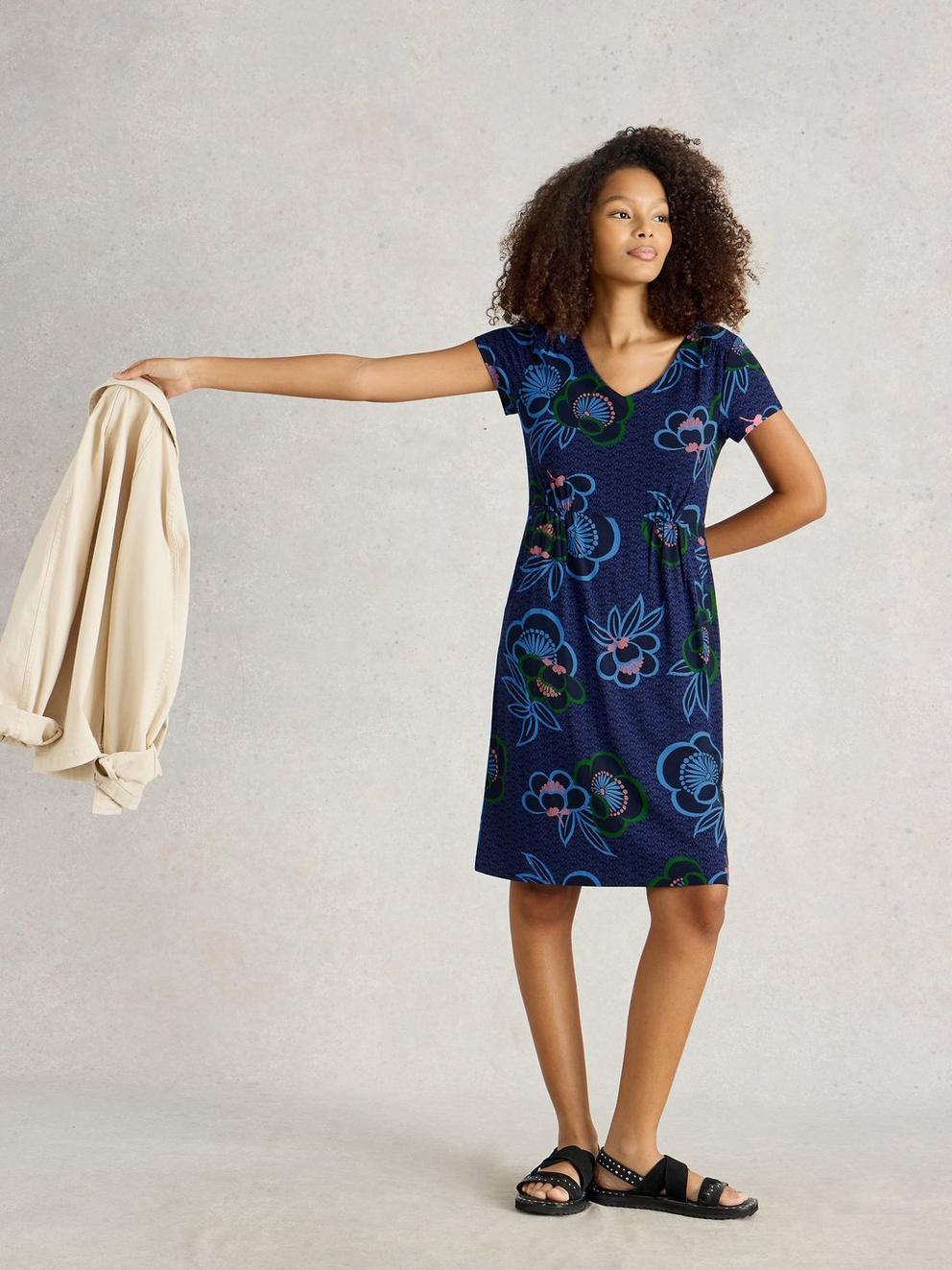 Tallie Jersey Short Sleeve Dress