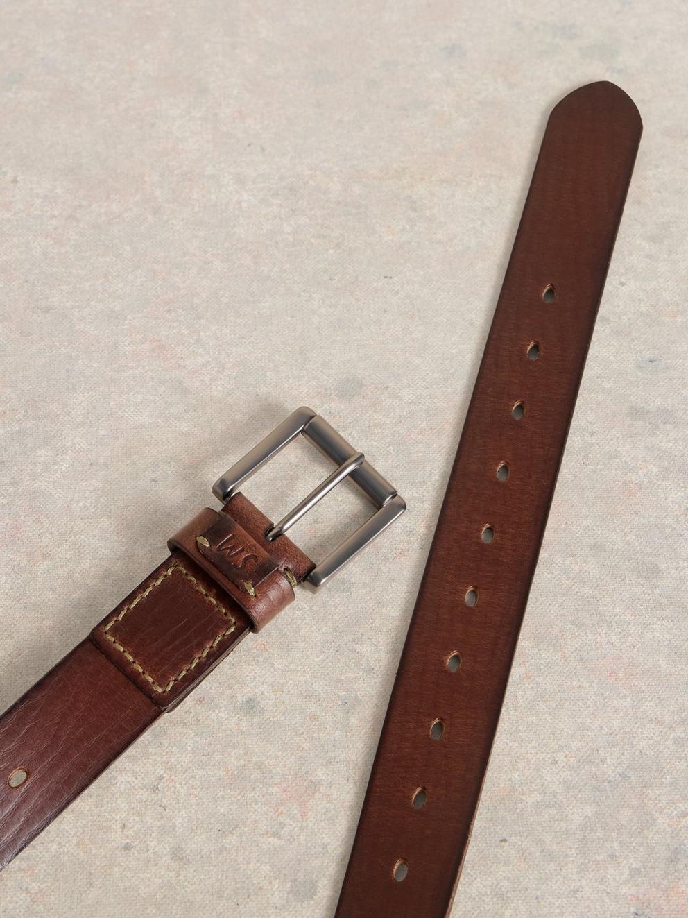 Multi Punch Leather Belt