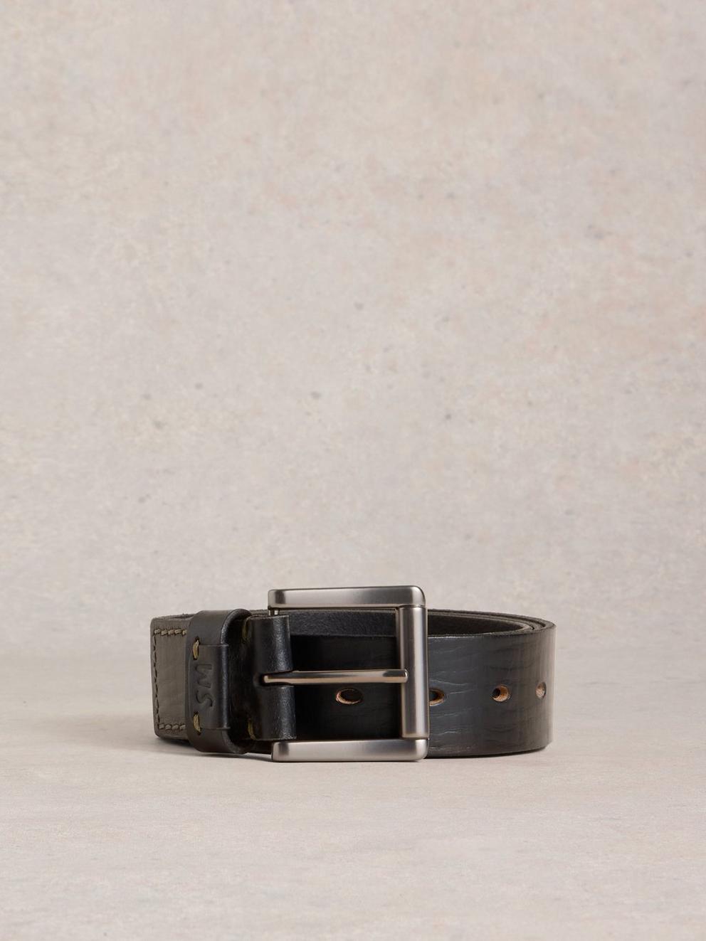 Multi Punch Leather Belt