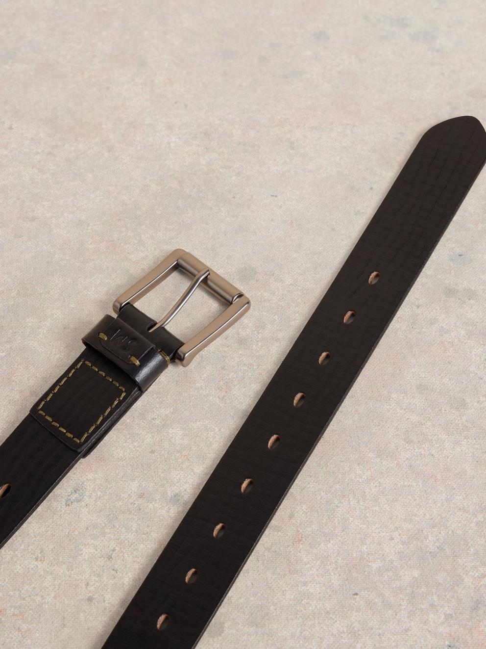 Multi Punch Leather Belt