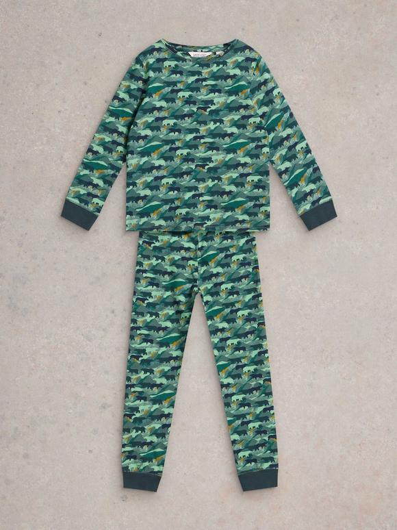 Camo Bear PJ Set