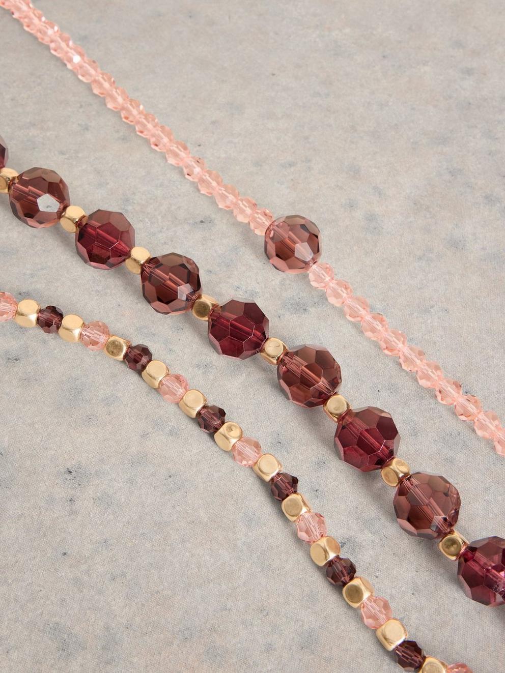 Layered Bejewelled Necklace