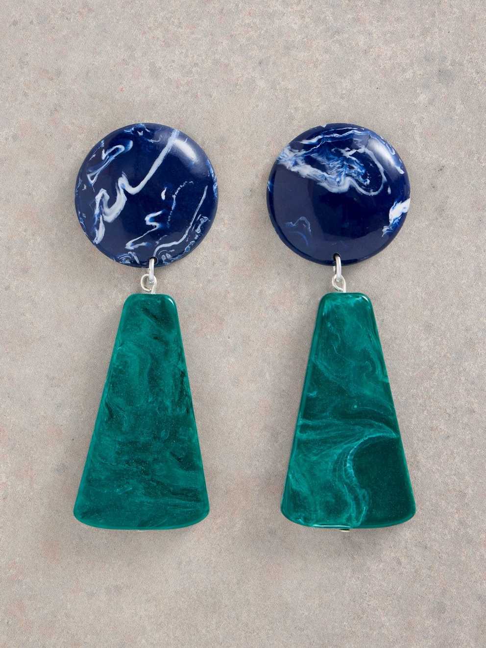 Bella Resin Drop Earring