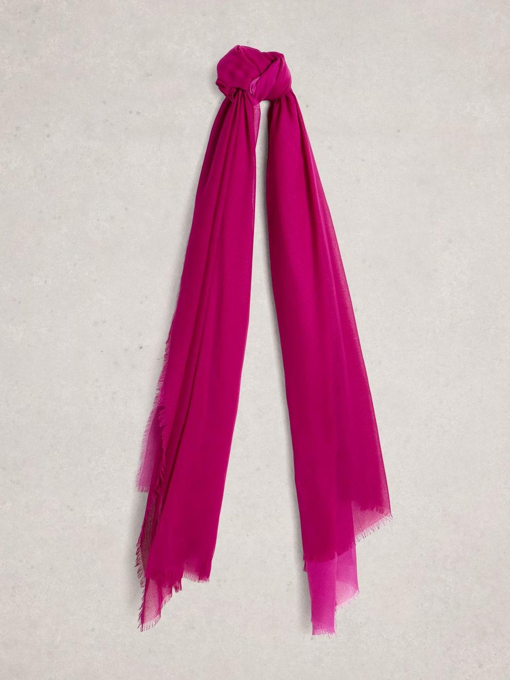 Oversized Penny Plain Scarf