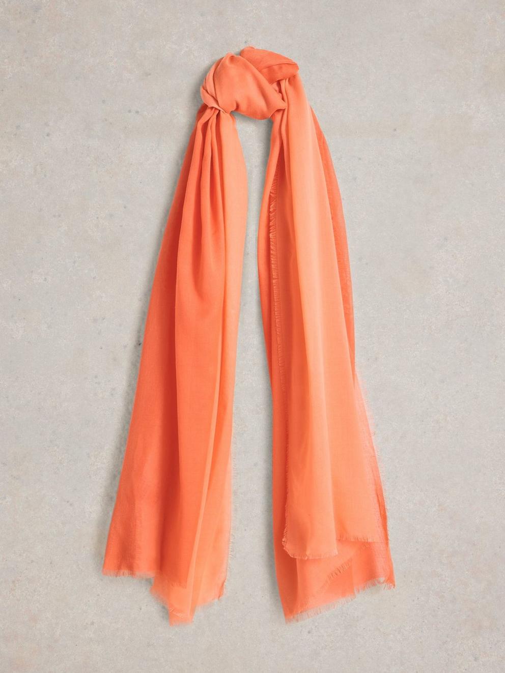 Oversized Penny Plain Scarf