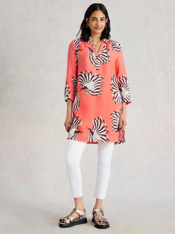 Blake Linen Collared Tunic