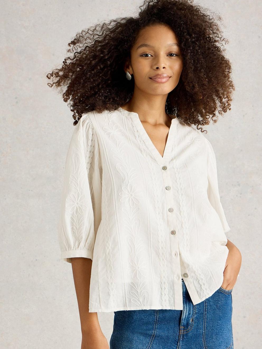 Piper Embroidered Top