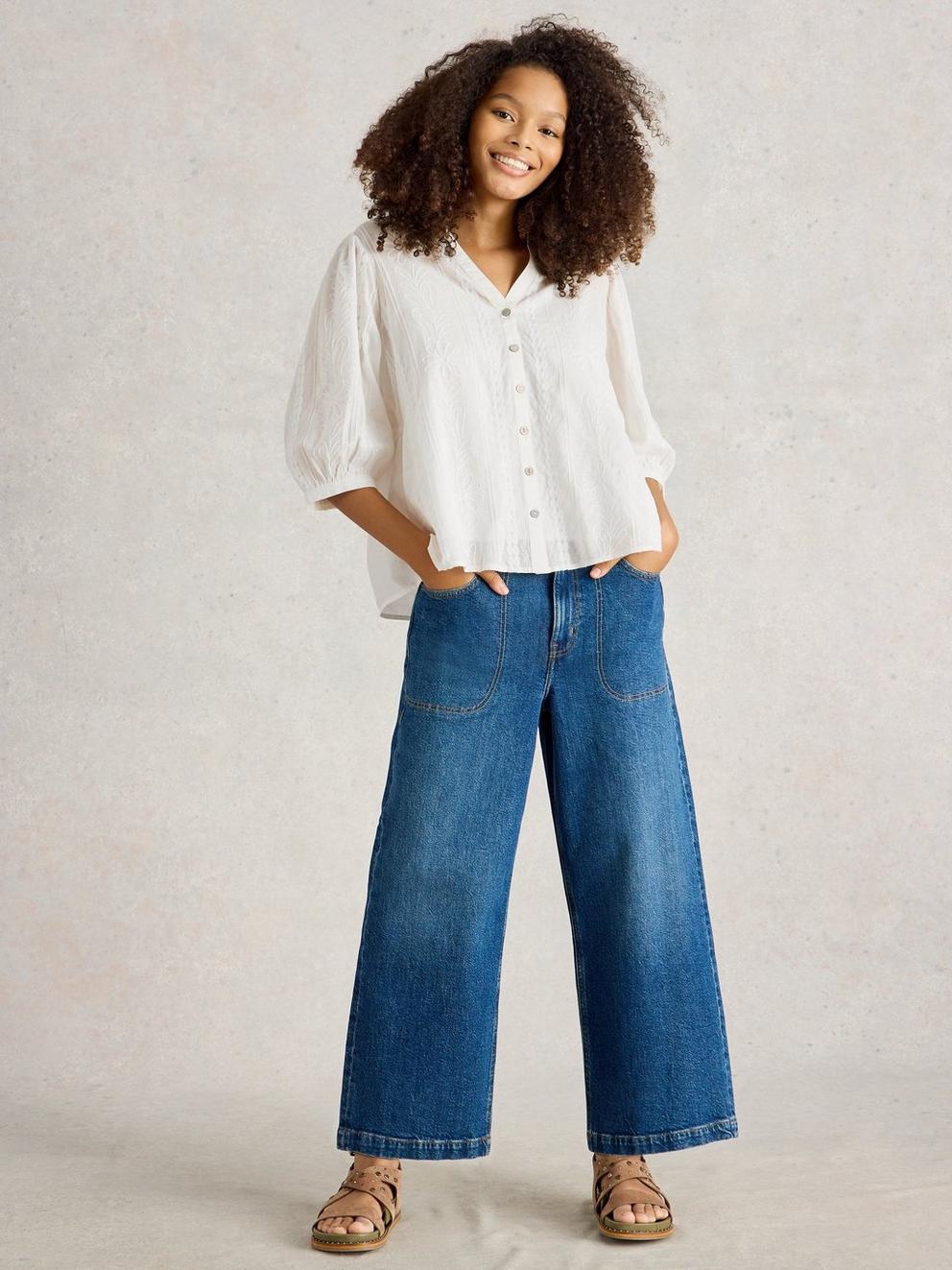 Piper Embroidered Top
