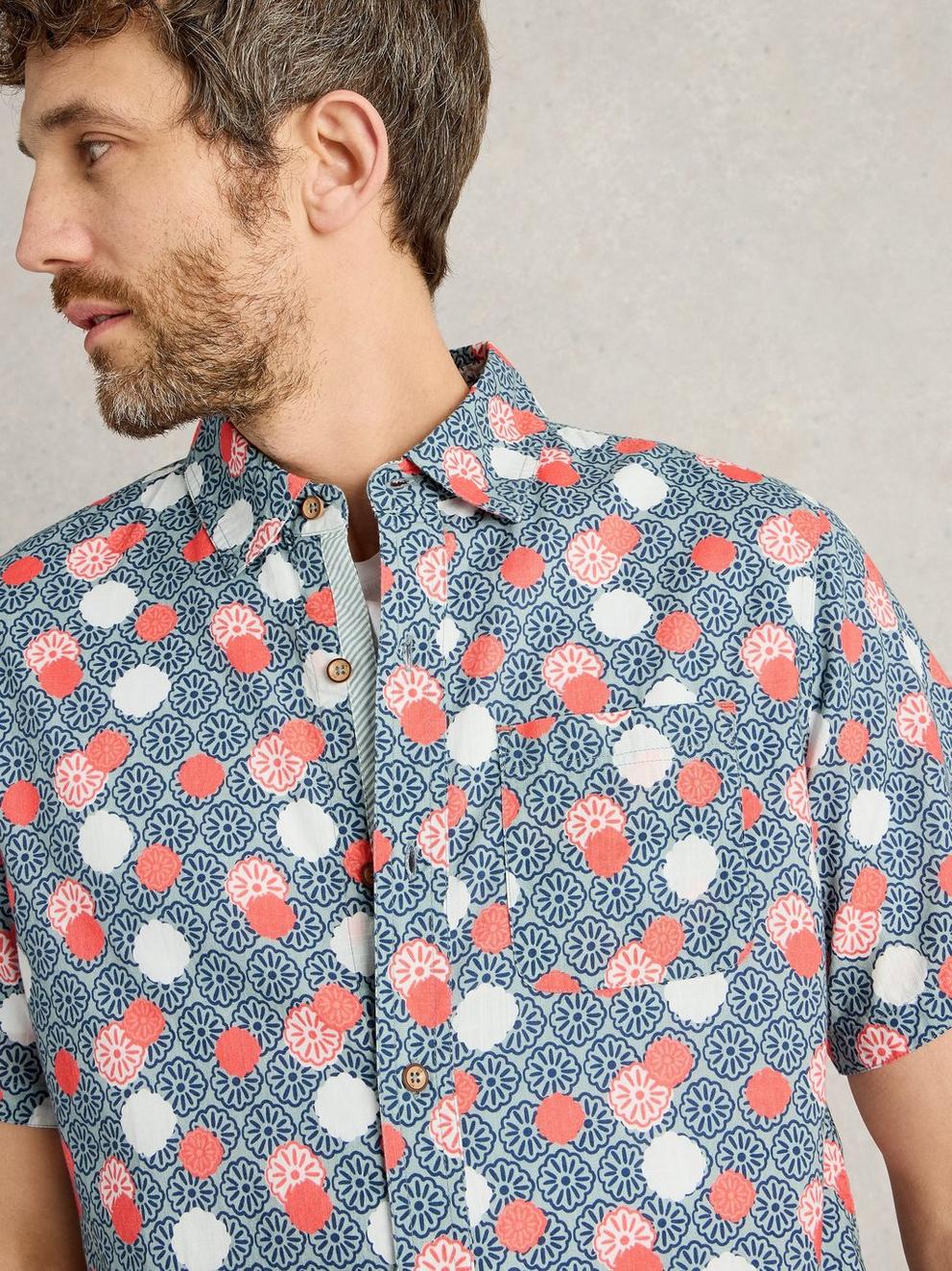 Finsbury Stamp Printed Shirt