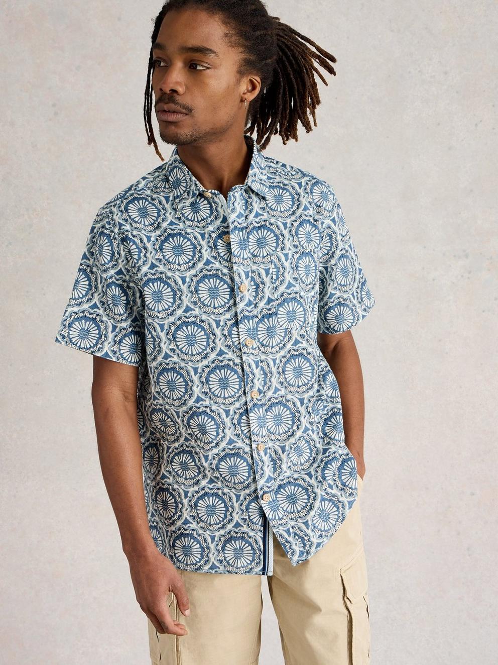 Finsbury Tile Printed Shirt