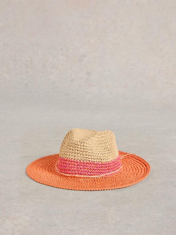Colour Block Fedora