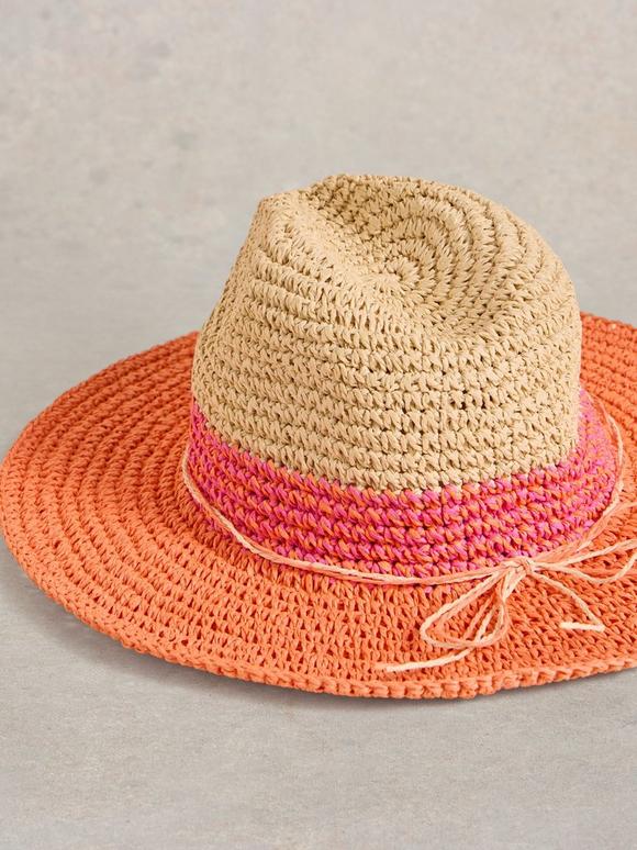 Colour Block Fedora