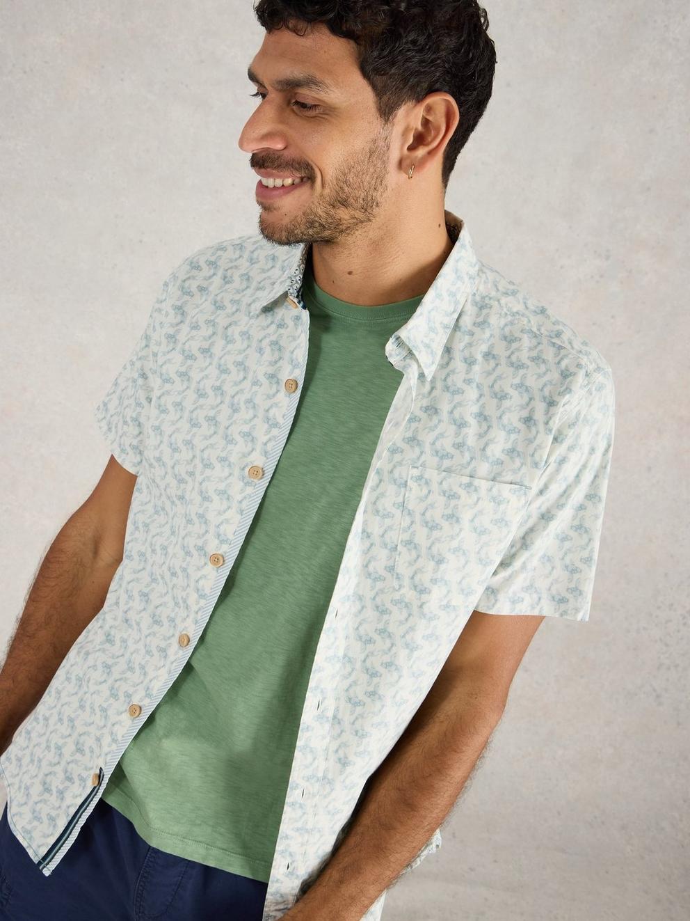 Salcombe Koi Printed Shirt