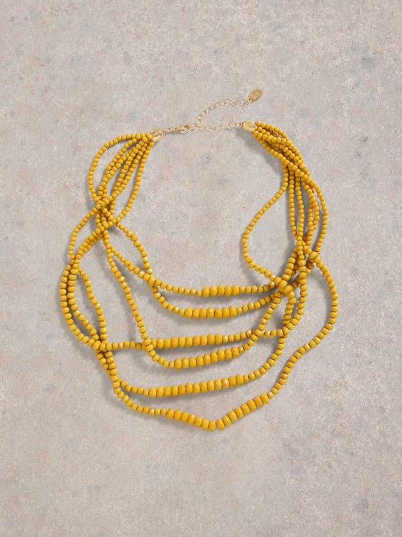 Multi Bead Layer Necklace