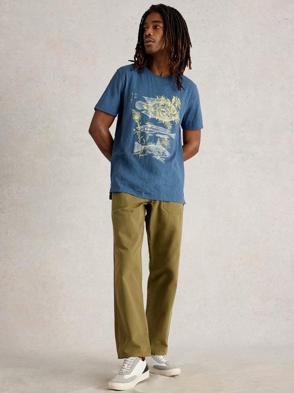 Abersoch Fishes Graphic Tee