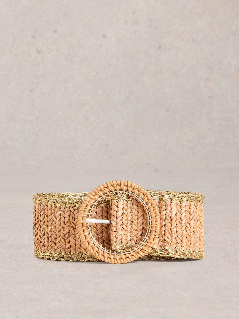 Raffia Belt