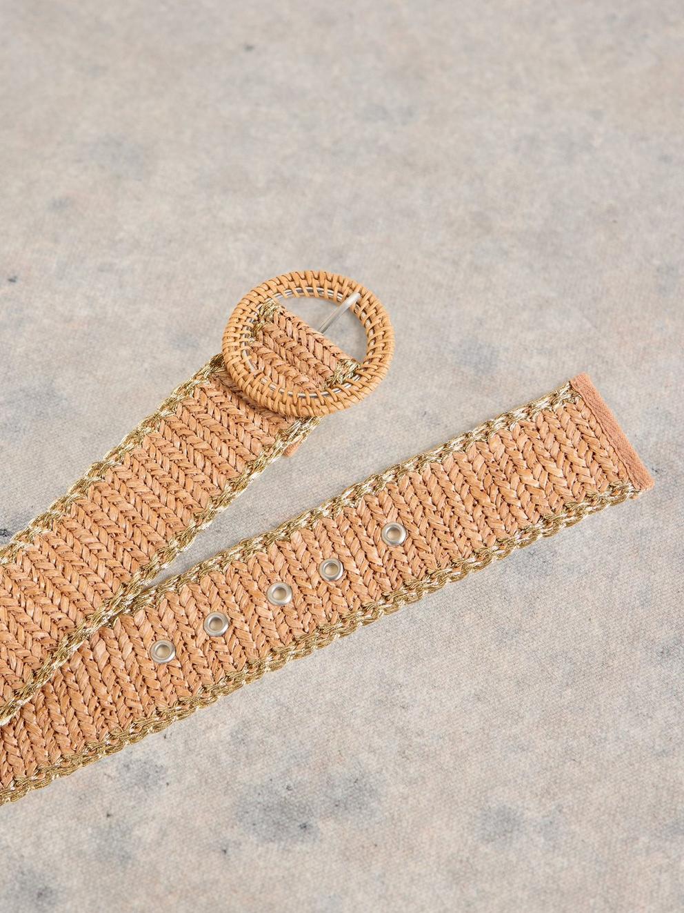 Raffia Belt