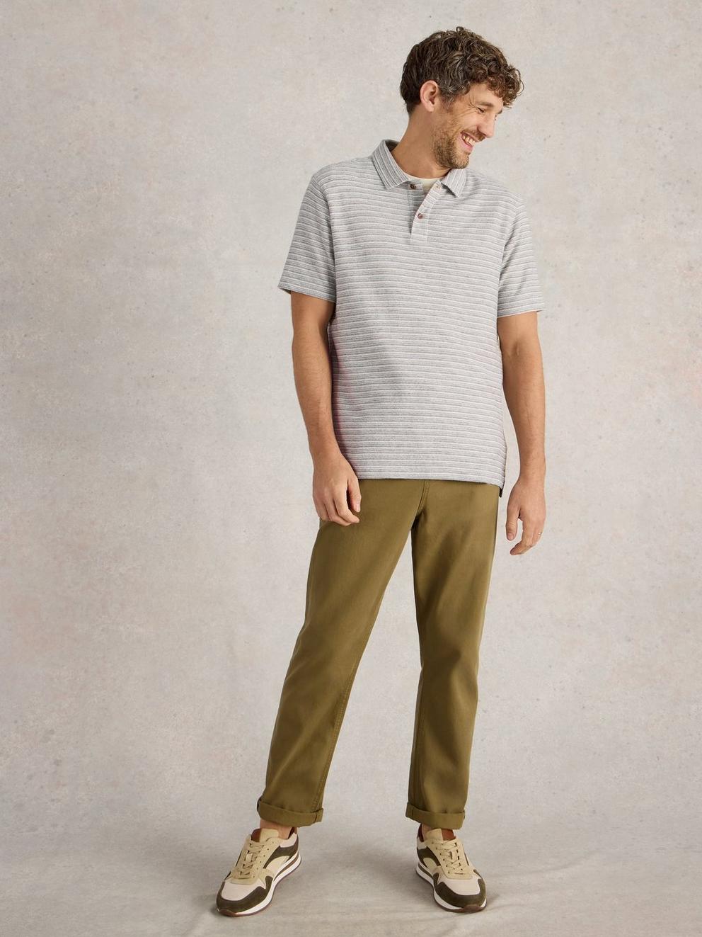 Taylor Stripe Polo