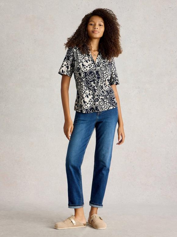 ANNIE SS JERSEY SHIRT