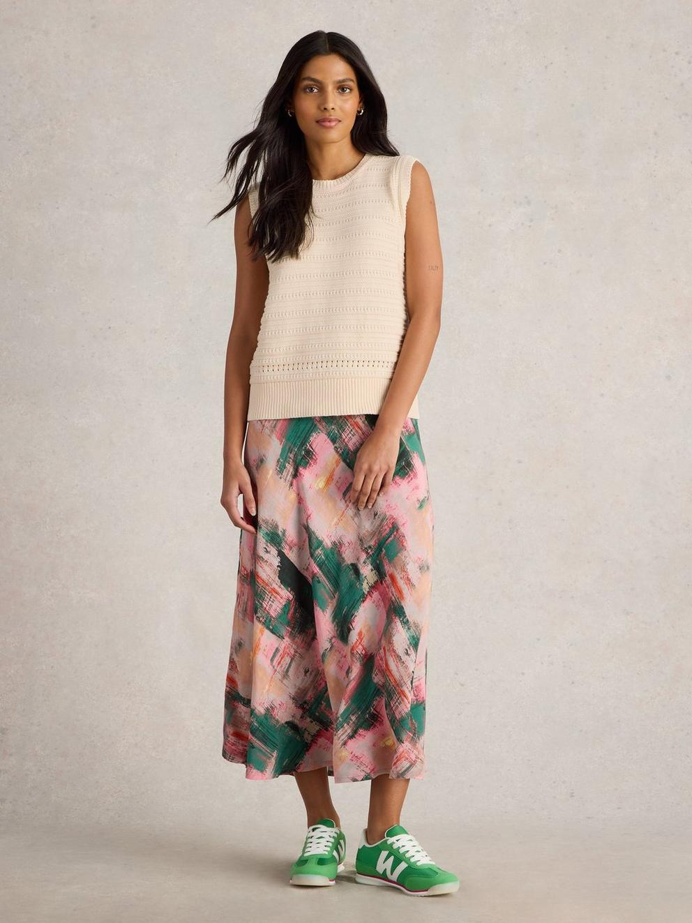 STITCHY COTTON TANK