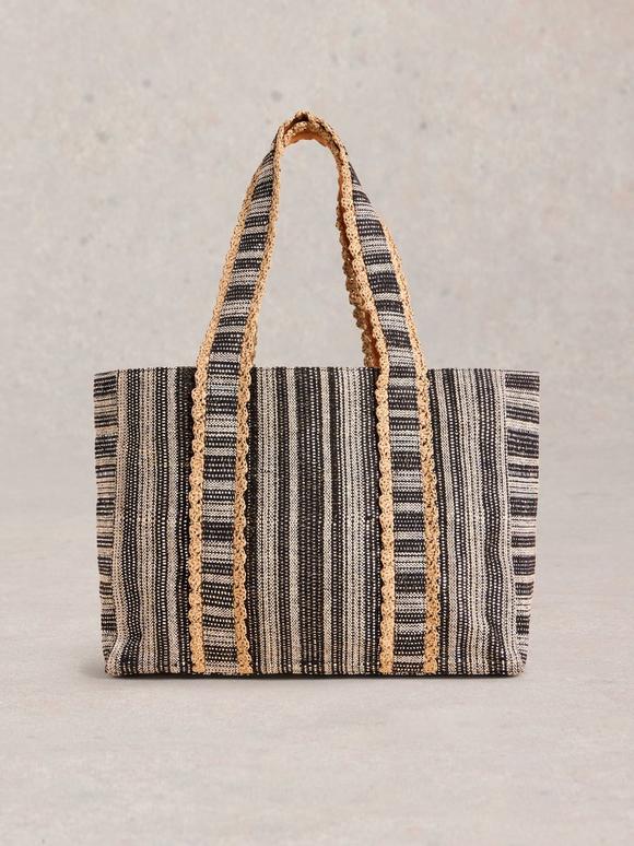 Carla Jacquard Tote Bag