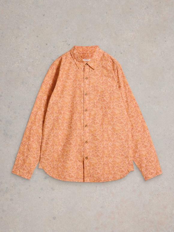 LS Seaweed Printed Shirt