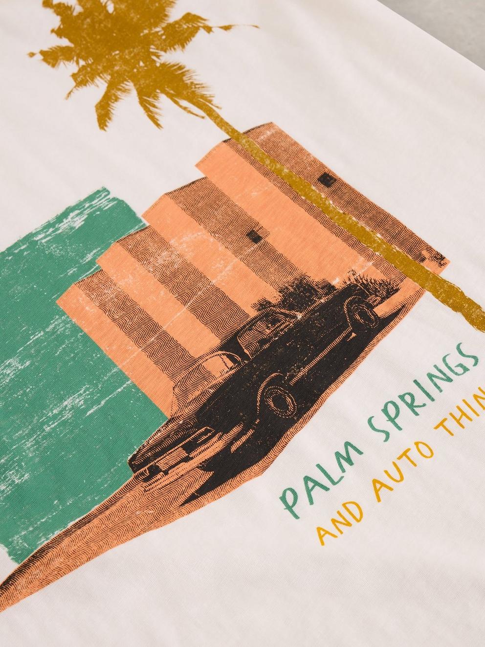 Palm Springs Crew Neck Graphic Tee