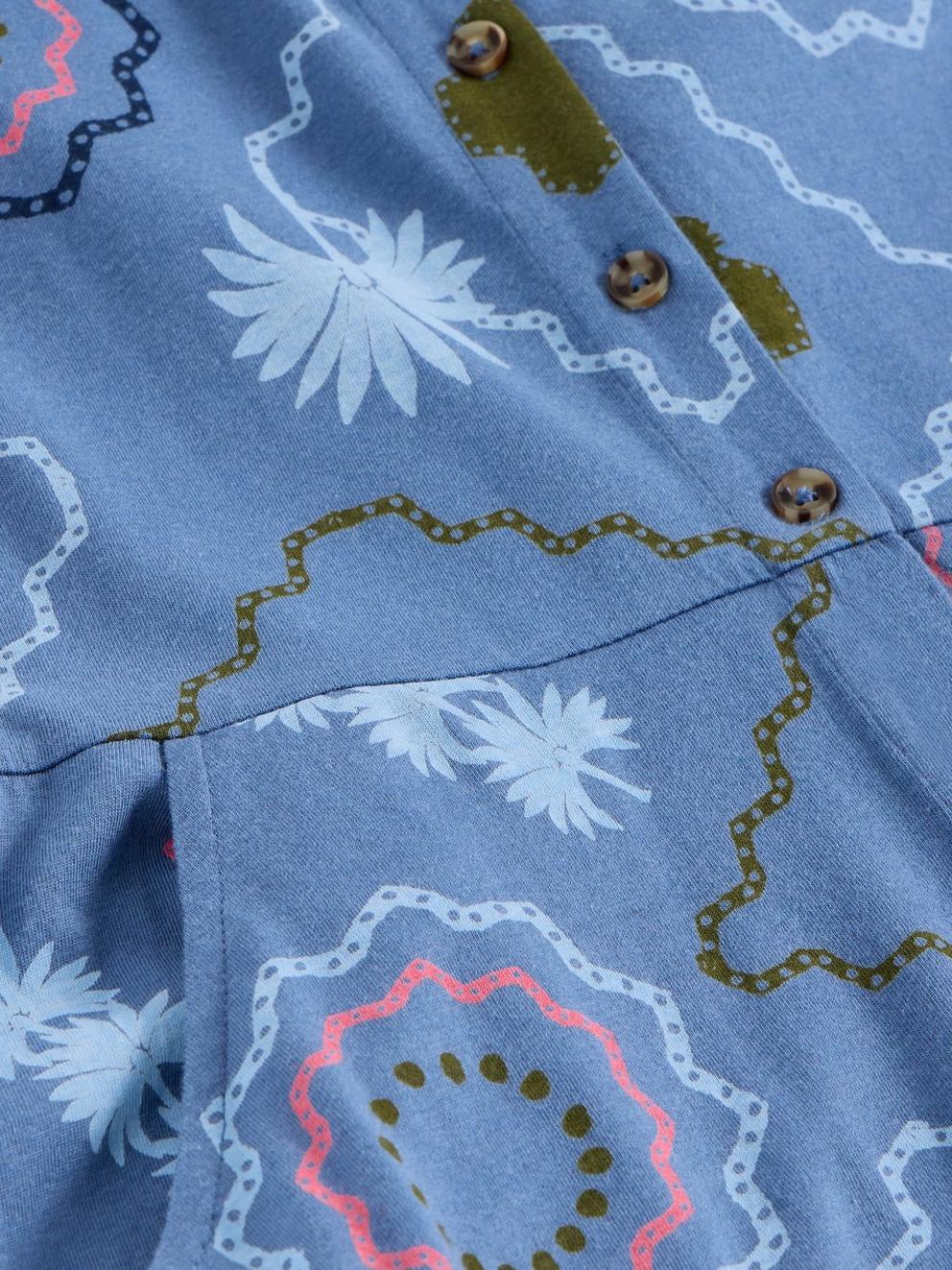 Pia Jersey Shirt Dress