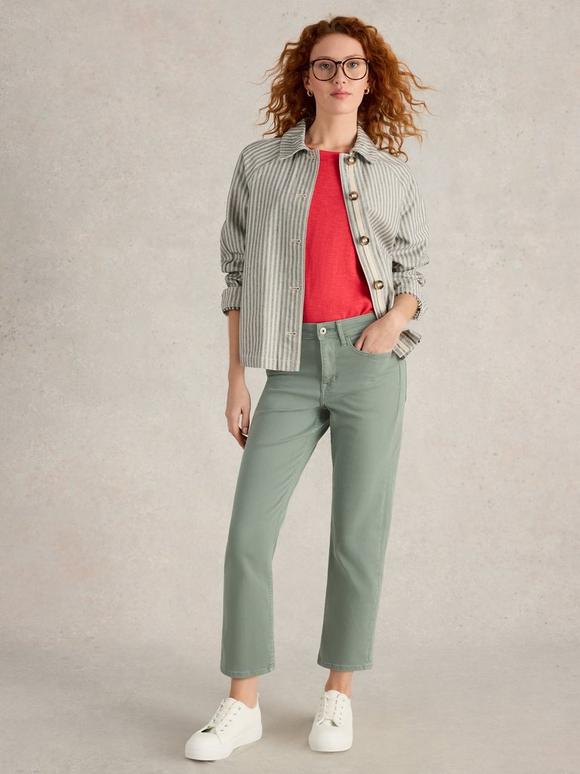 Blake Straight Jean Cropped