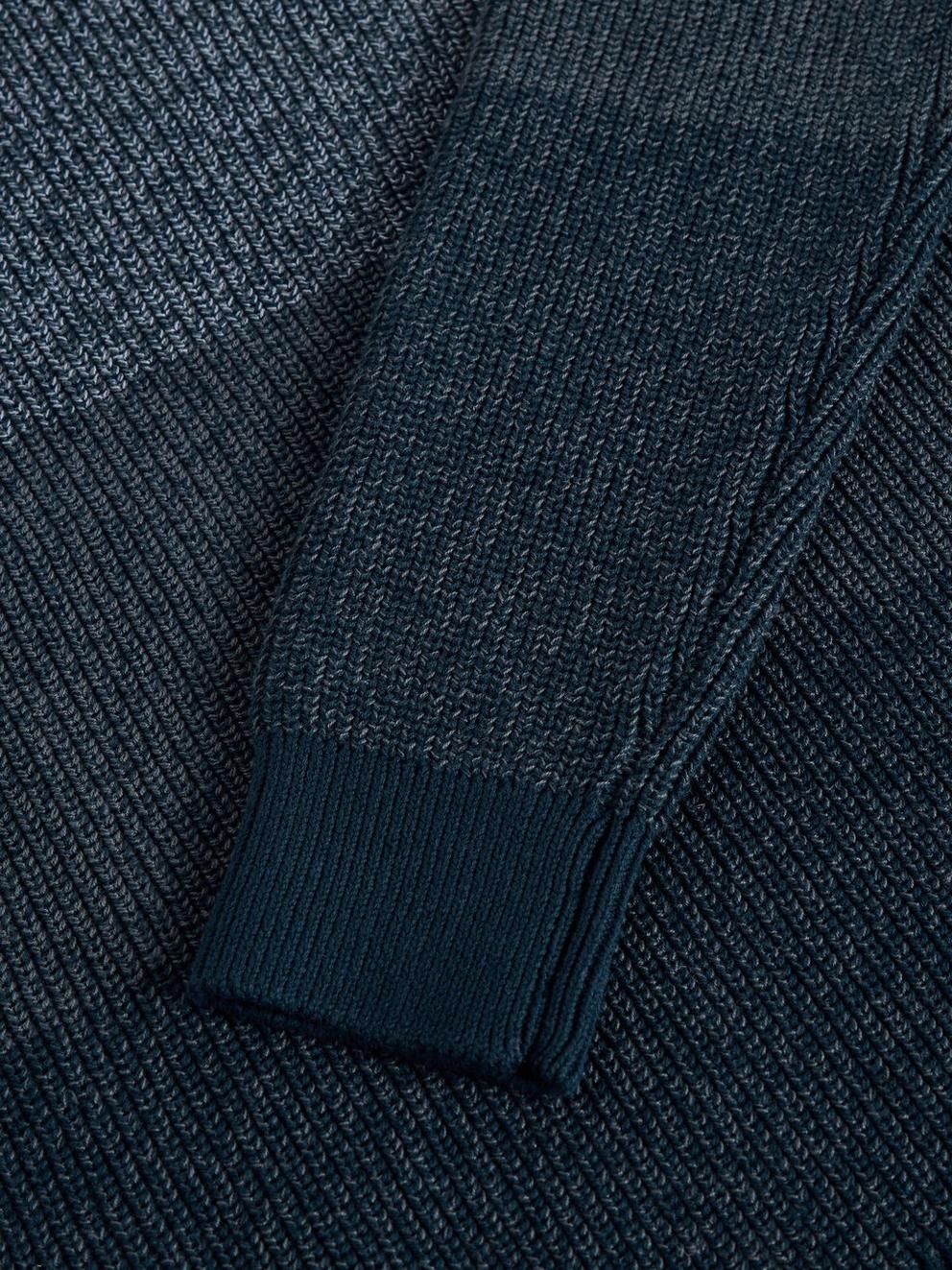 Twisted Colourblock Crew Neck