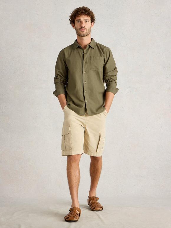 Ely Linen Cotton LS Shirt