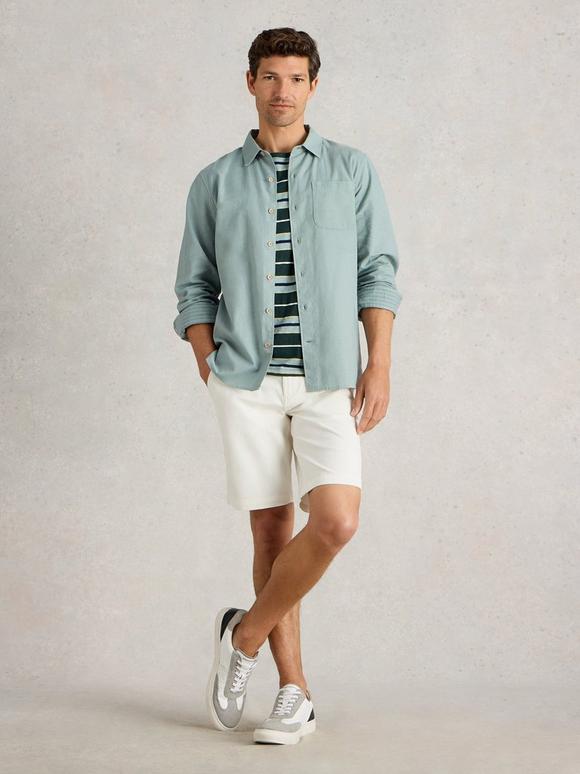 Ely Linen Cotton LS Shirt