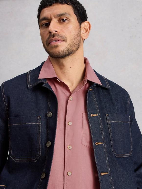 Ely Linen Cotton SS Shirt