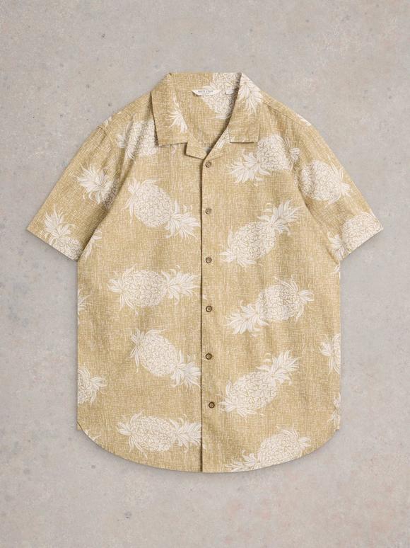 Hayle Pineapple Printed Shirt