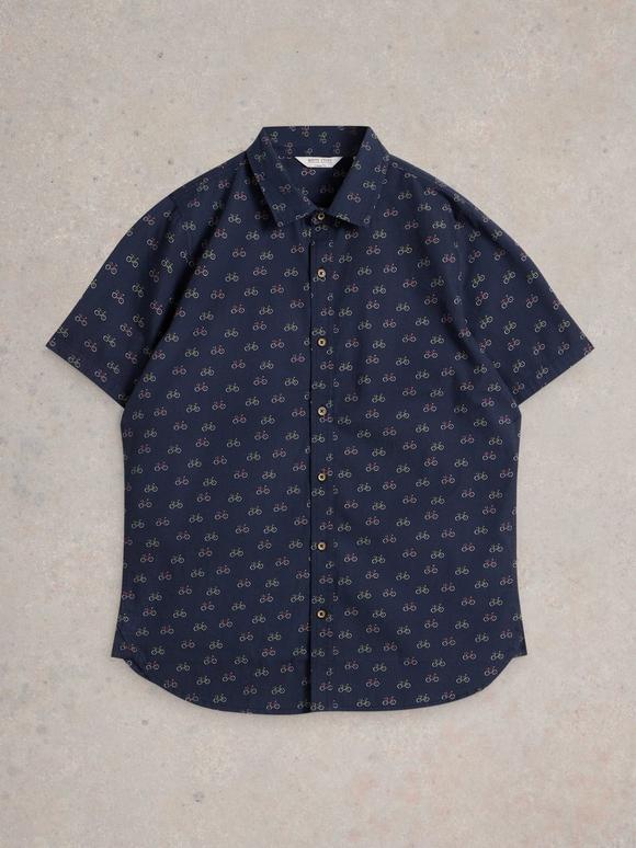 Finsbury Bike Printed Shirt