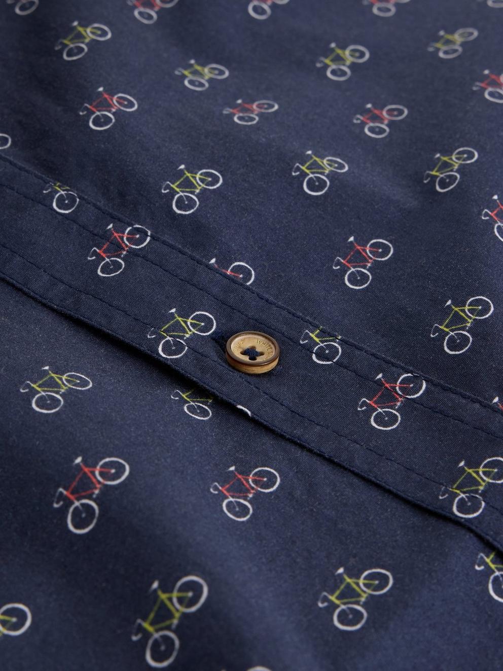 Finsbury Bike Printed Shirt