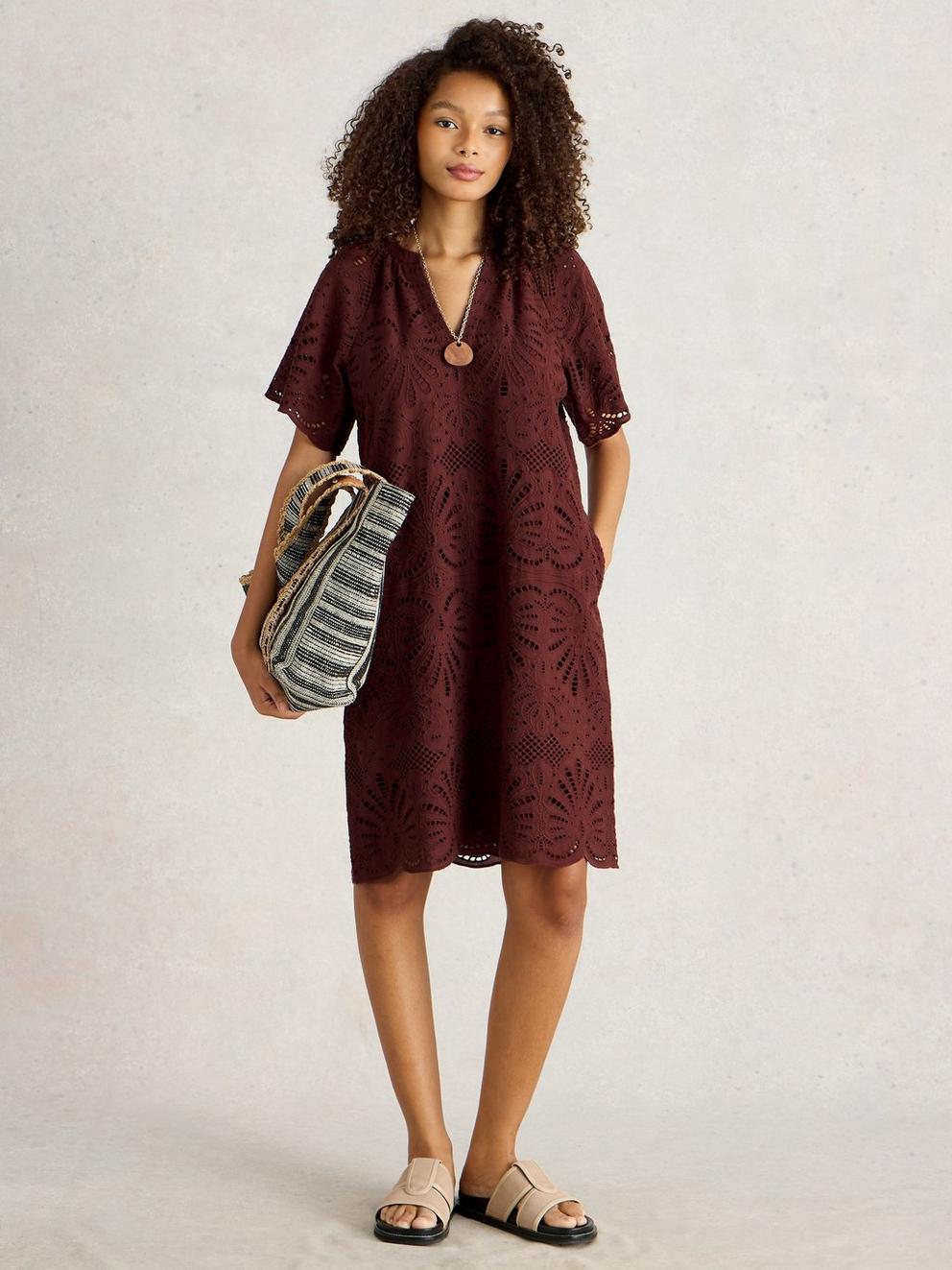 Lindsay Broderie Dress