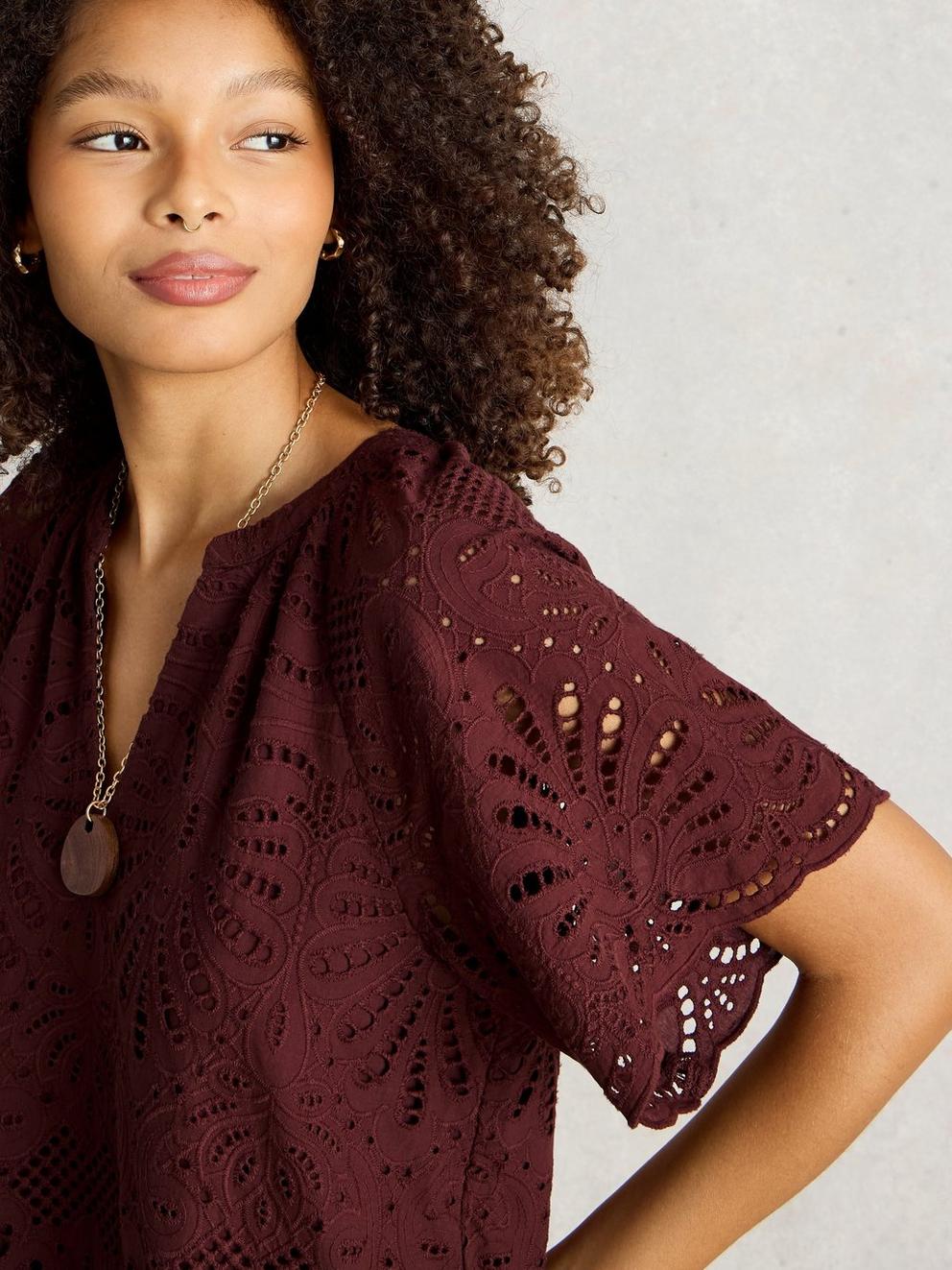 Lindsay Broderie Dress
