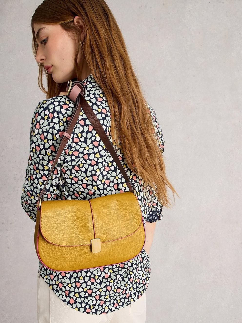 Silvy Lock Crossbody Bag