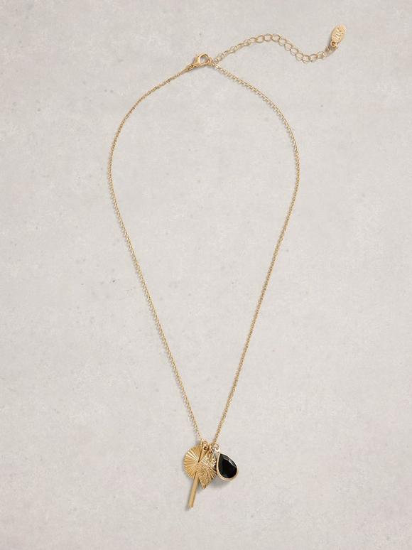Multi Cluster Necklace