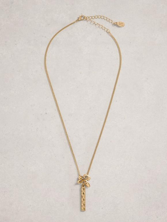 Multi Charm Cluster Necklace